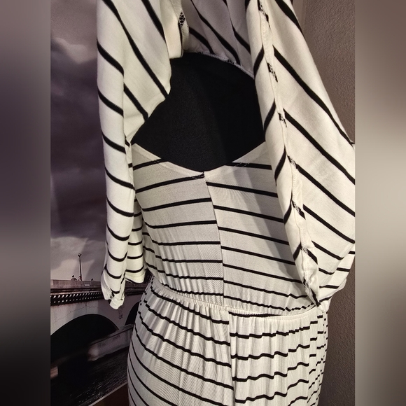 #0549 1X NEW SWEET LOVELY BY JEN Maxi Dress On or Off Shldr 26.5ptp 65Lng SOFT!# - Picture 5 of 16